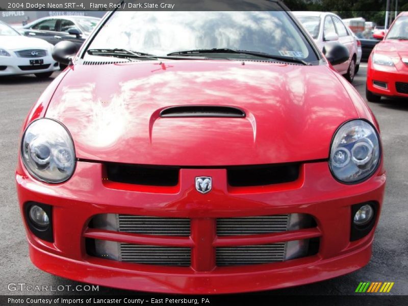Flame Red / Dark Slate Gray 2004 Dodge Neon SRT-4