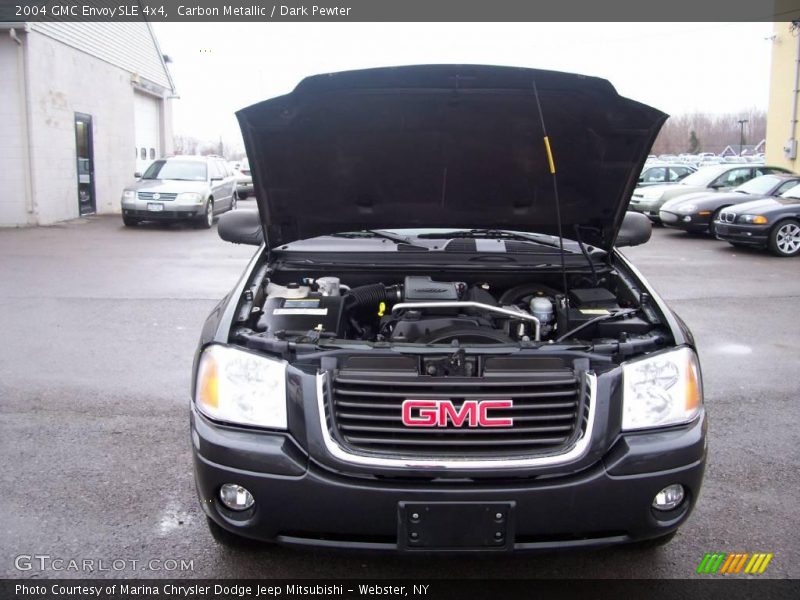 Carbon Metallic / Dark Pewter 2004 GMC Envoy SLE 4x4