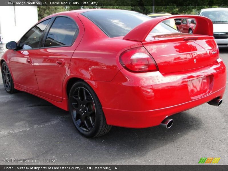 Flame Red / Dark Slate Gray 2004 Dodge Neon SRT-4