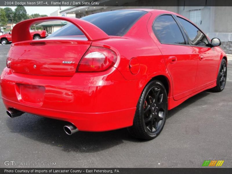 Flame Red / Dark Slate Gray 2004 Dodge Neon SRT-4