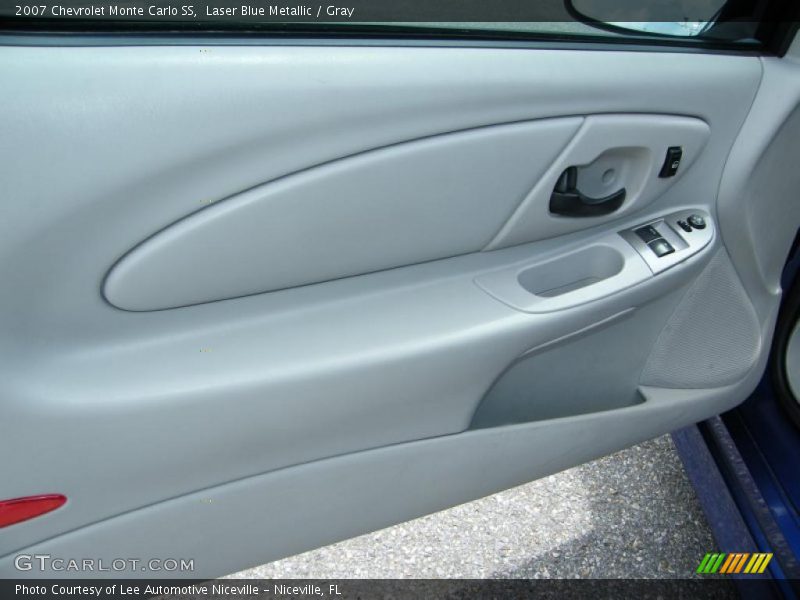 Laser Blue Metallic / Gray 2007 Chevrolet Monte Carlo SS