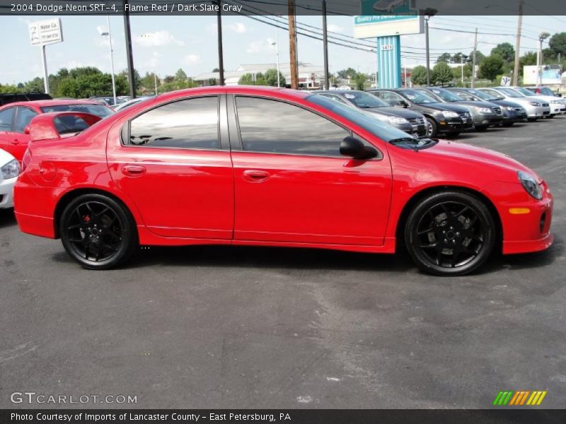 Flame Red / Dark Slate Gray 2004 Dodge Neon SRT-4