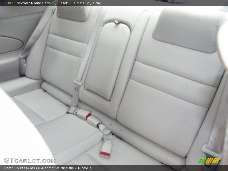 Laser Blue Metallic / Gray 2007 Chevrolet Monte Carlo SS