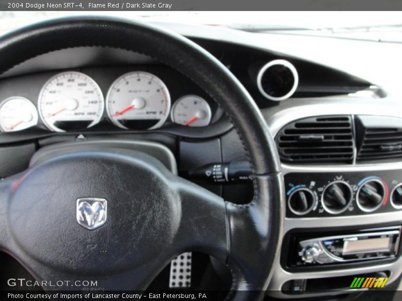 Flame Red / Dark Slate Gray 2004 Dodge Neon SRT-4