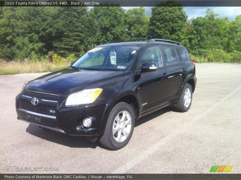 Black / Ash Gray 2009 Toyota RAV4 Limited V6 4WD