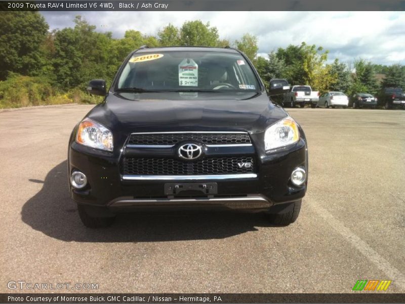 Black / Ash Gray 2009 Toyota RAV4 Limited V6 4WD