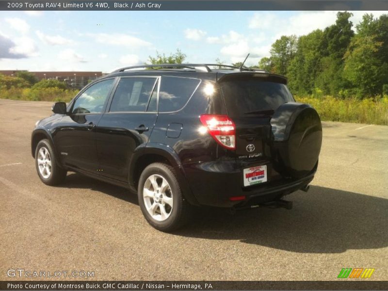 Black / Ash Gray 2009 Toyota RAV4 Limited V6 4WD