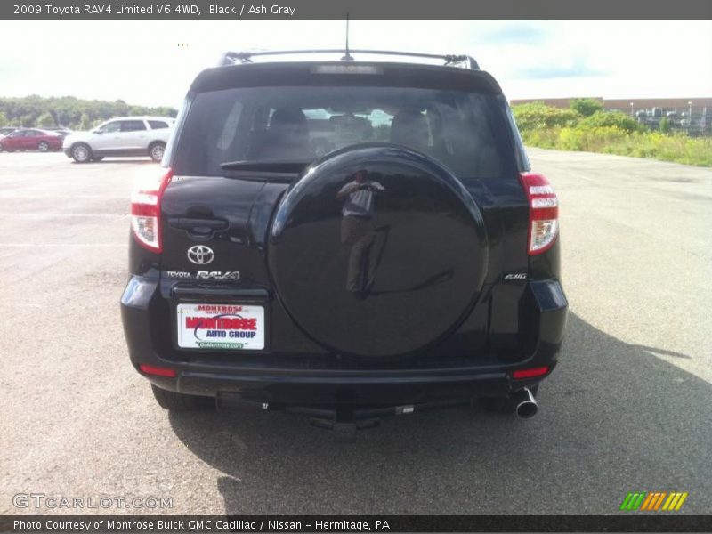 Black / Ash Gray 2009 Toyota RAV4 Limited V6 4WD