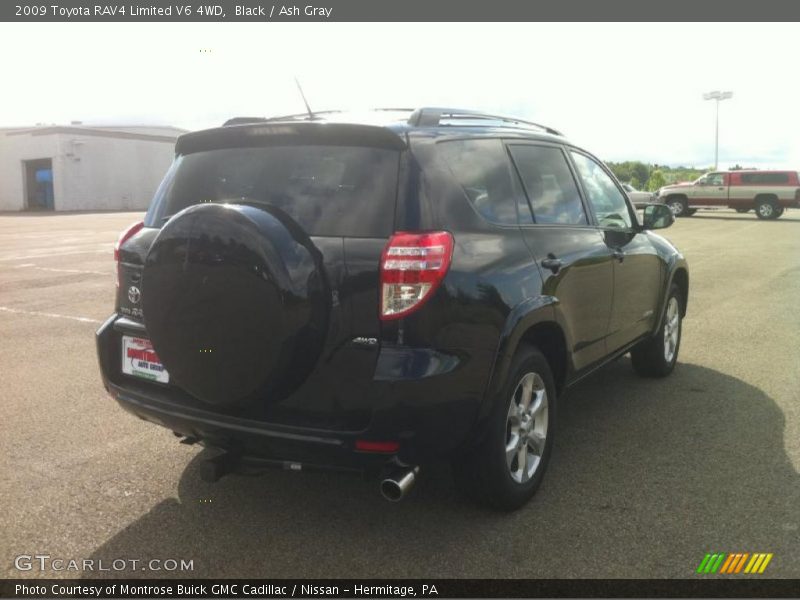 Black / Ash Gray 2009 Toyota RAV4 Limited V6 4WD
