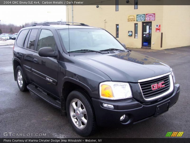 Carbon Metallic / Dark Pewter 2004 GMC Envoy SLE 4x4