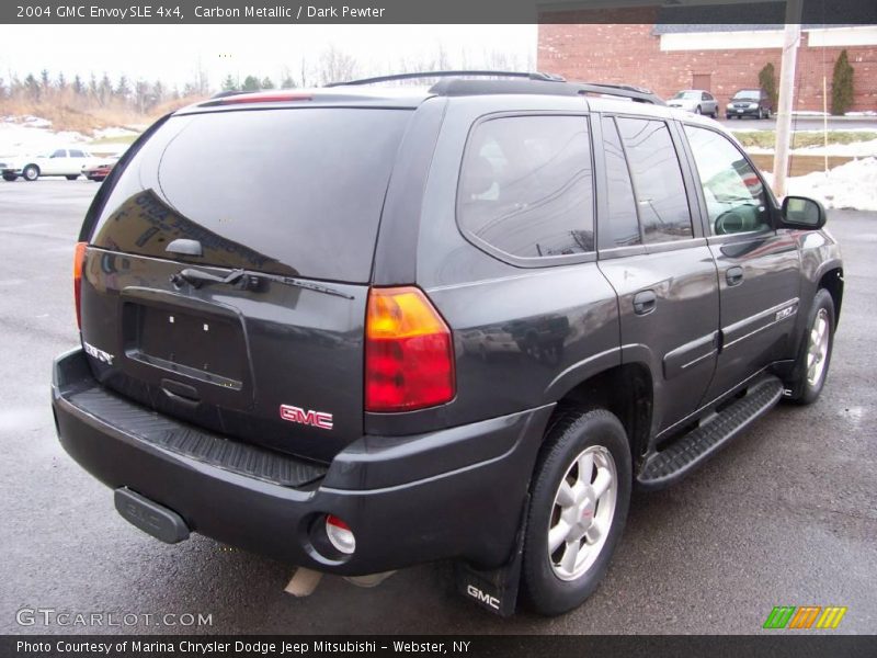Carbon Metallic / Dark Pewter 2004 GMC Envoy SLE 4x4