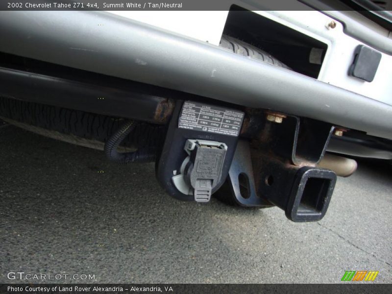 Summit White / Tan/Neutral 2002 Chevrolet Tahoe Z71 4x4