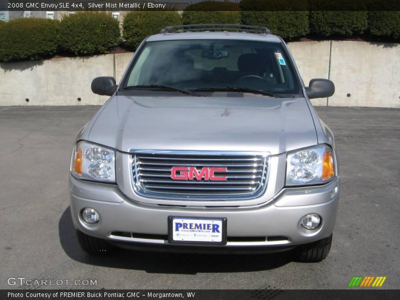 Silver Mist Metallic / Ebony 2008 GMC Envoy SLE 4x4
