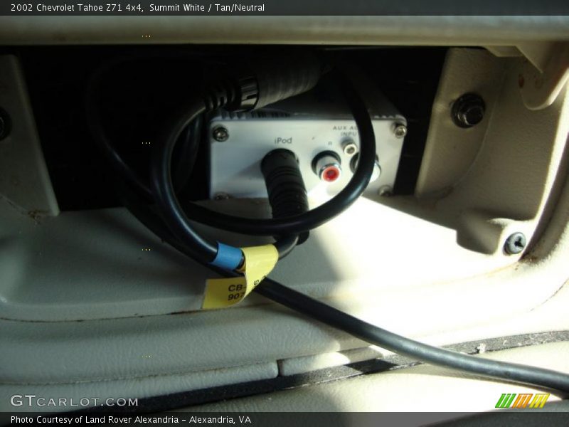 Summit White / Tan/Neutral 2002 Chevrolet Tahoe Z71 4x4