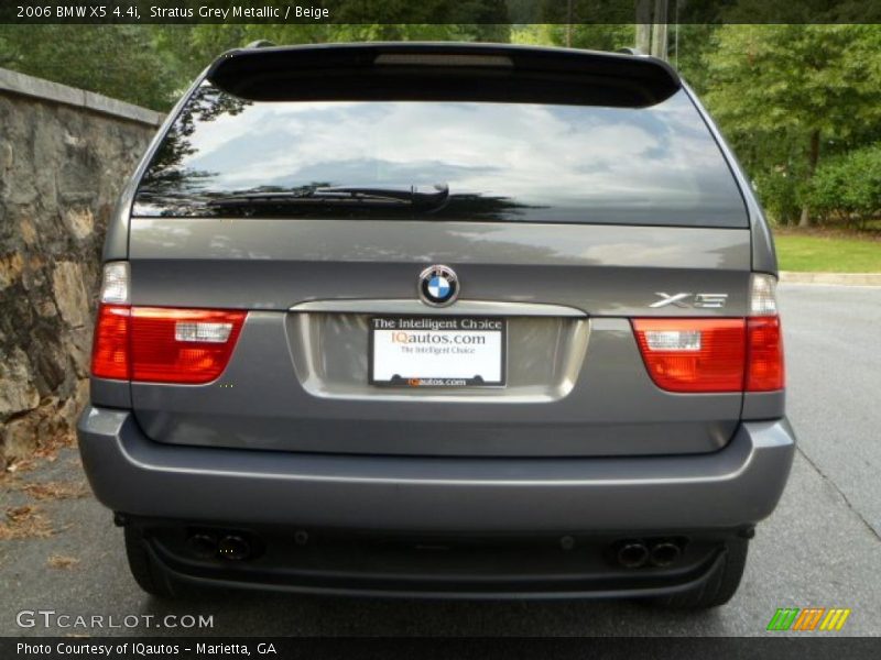 Stratus Grey Metallic / Beige 2006 BMW X5 4.4i