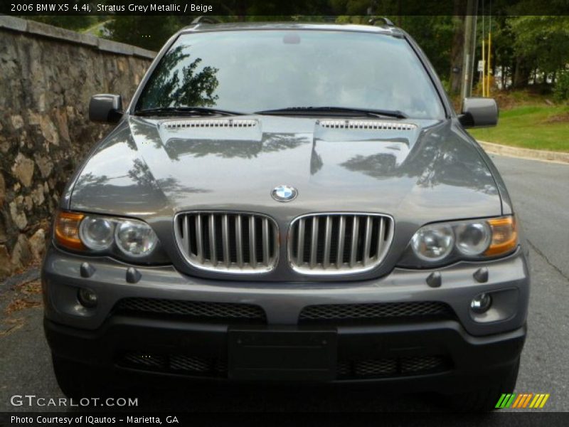 Stratus Grey Metallic / Beige 2006 BMW X5 4.4i