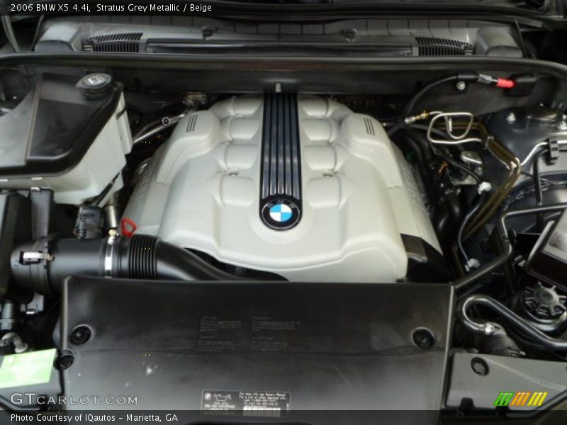 Stratus Grey Metallic / Beige 2006 BMW X5 4.4i