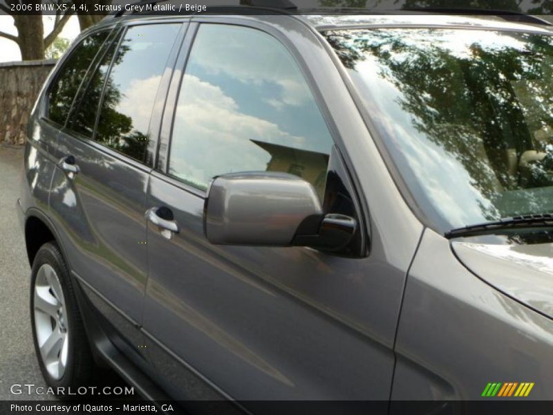 Stratus Grey Metallic / Beige 2006 BMW X5 4.4i