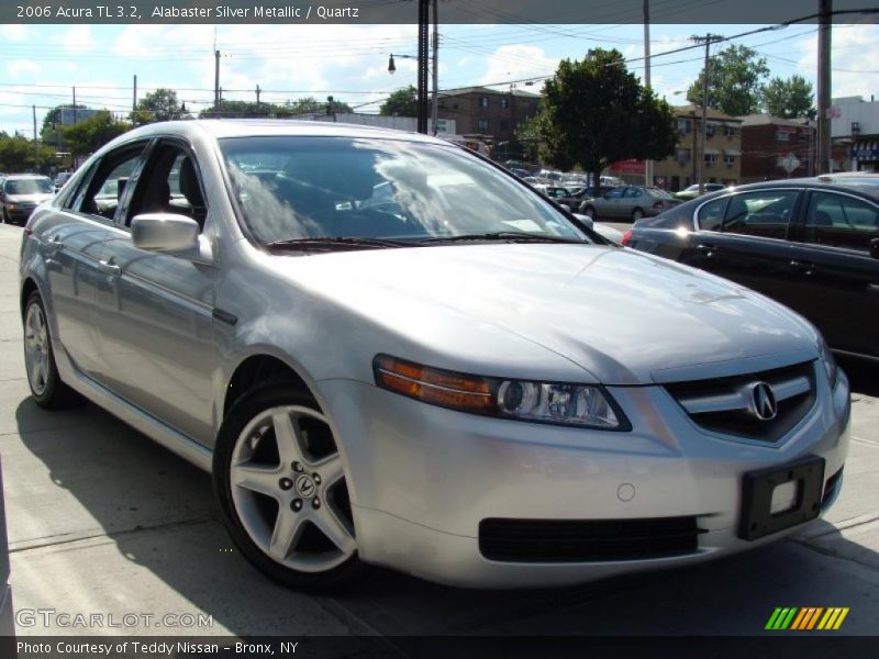 Alabaster Silver Metallic / Quartz 2006 Acura TL 3.2