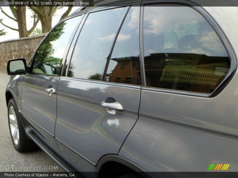 Stratus Grey Metallic / Beige 2006 BMW X5 4.4i