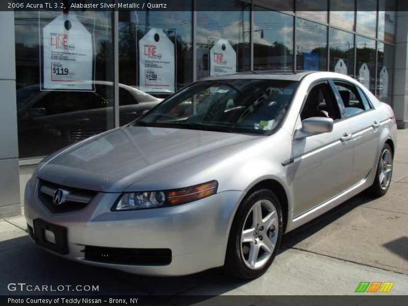 Alabaster Silver Metallic / Quartz 2006 Acura TL 3.2