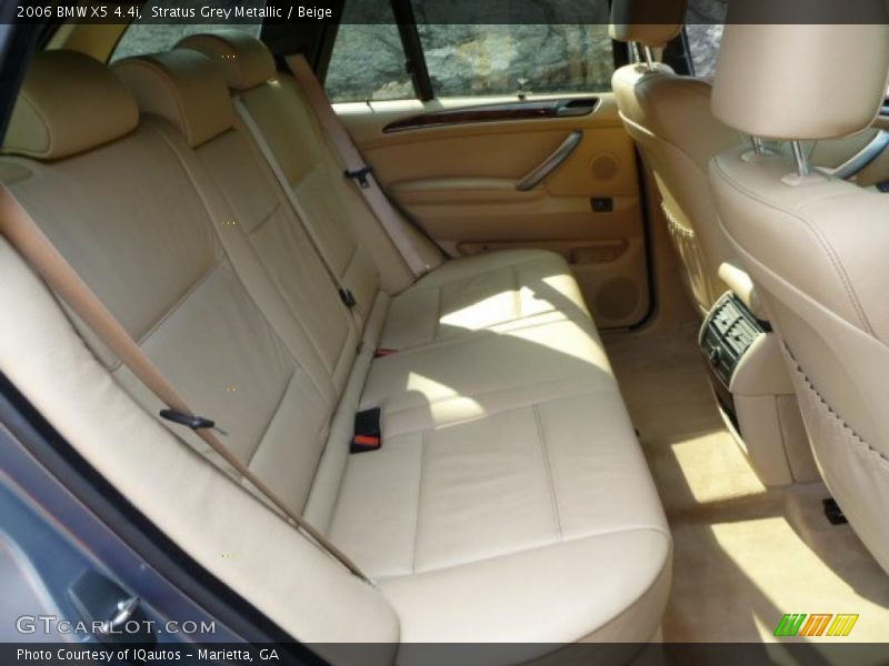 Stratus Grey Metallic / Beige 2006 BMW X5 4.4i