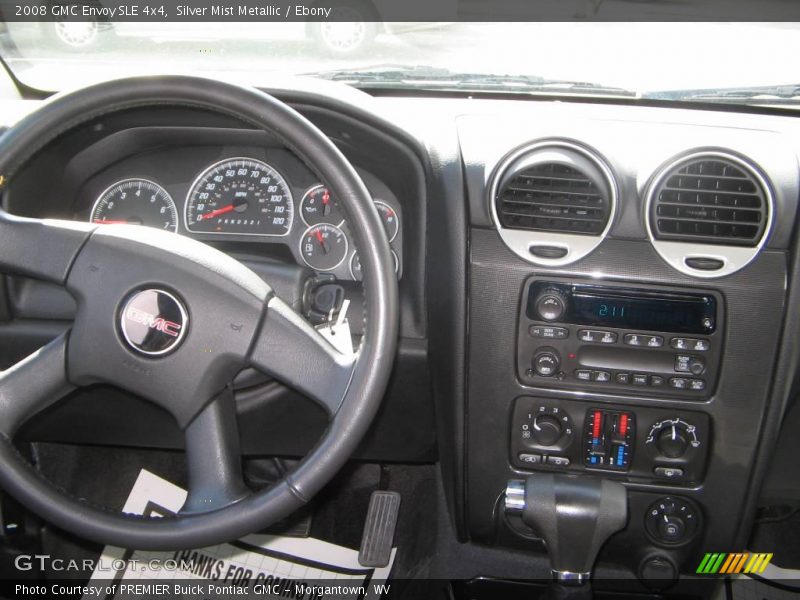 Silver Mist Metallic / Ebony 2008 GMC Envoy SLE 4x4
