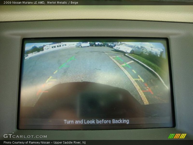 Merlot Metallic / Beige 2009 Nissan Murano LE AWD