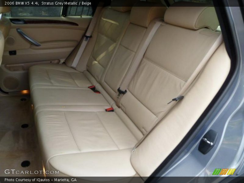 Stratus Grey Metallic / Beige 2006 BMW X5 4.4i