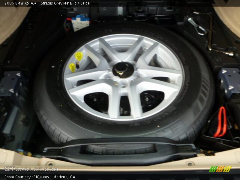 Stratus Grey Metallic / Beige 2006 BMW X5 4.4i