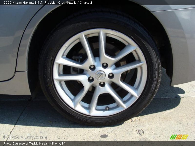 Precision Gray Metallic / Charcoal 2009 Nissan Maxima 3.5 S