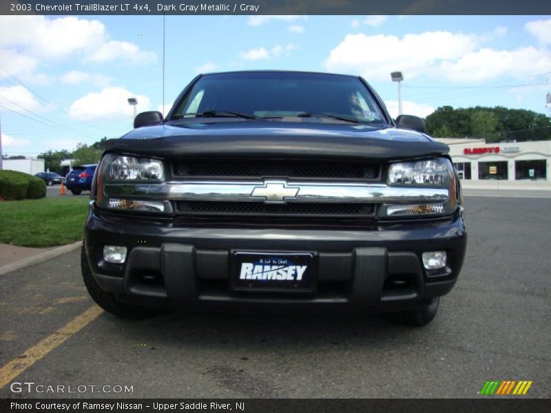 Dark Gray Metallic / Gray 2003 Chevrolet TrailBlazer LT 4x4