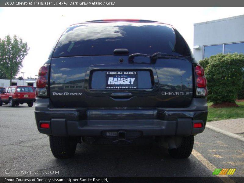 Dark Gray Metallic / Gray 2003 Chevrolet TrailBlazer LT 4x4