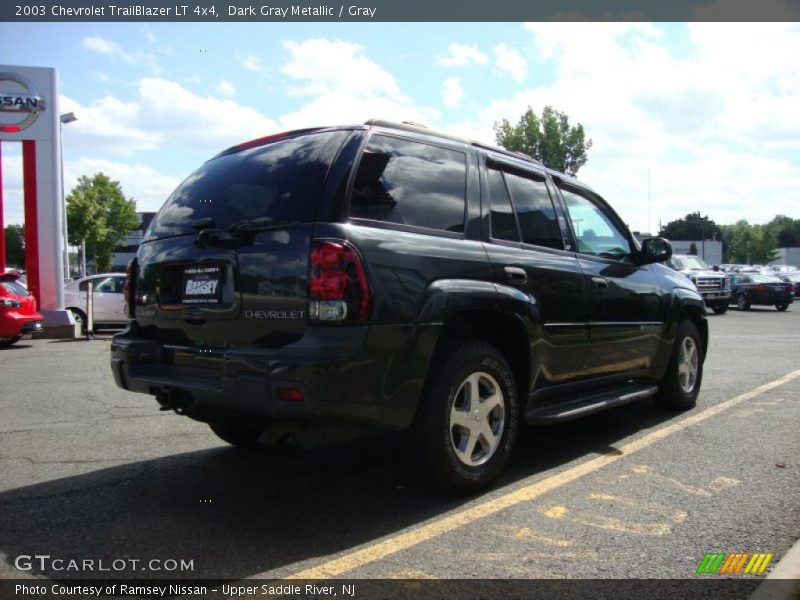 Dark Gray Metallic / Gray 2003 Chevrolet TrailBlazer LT 4x4