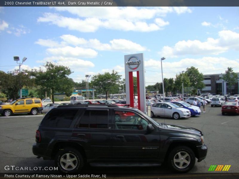 Dark Gray Metallic / Gray 2003 Chevrolet TrailBlazer LT 4x4