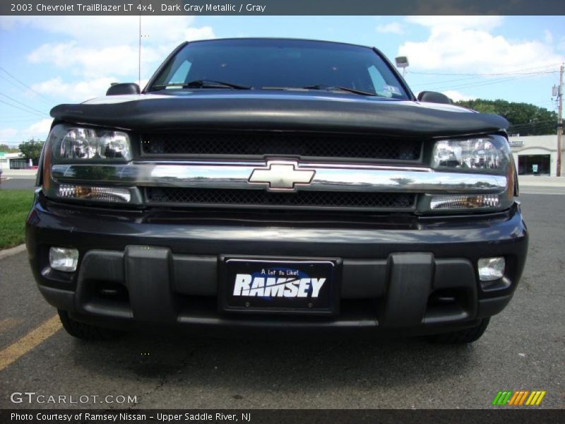 Dark Gray Metallic / Gray 2003 Chevrolet TrailBlazer LT 4x4