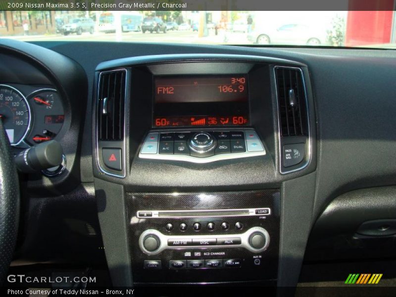 Precision Gray Metallic / Charcoal 2009 Nissan Maxima 3.5 S