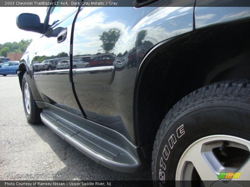 Dark Gray Metallic / Gray 2003 Chevrolet TrailBlazer LT 4x4