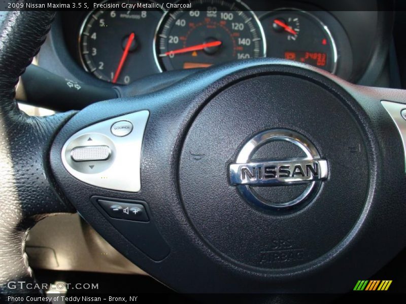 Precision Gray Metallic / Charcoal 2009 Nissan Maxima 3.5 S