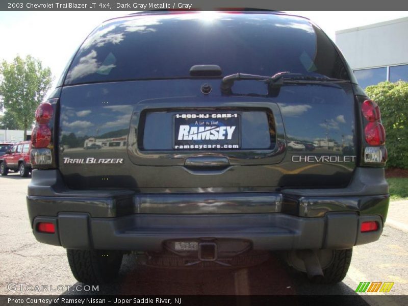 Dark Gray Metallic / Gray 2003 Chevrolet TrailBlazer LT 4x4