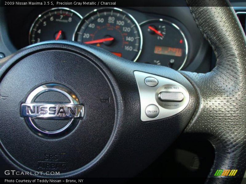 Precision Gray Metallic / Charcoal 2009 Nissan Maxima 3.5 S