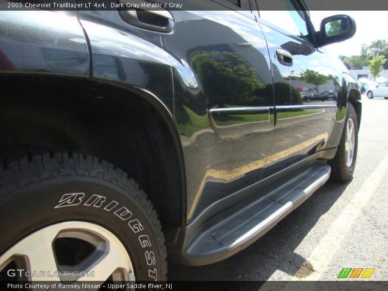 Dark Gray Metallic / Gray 2003 Chevrolet TrailBlazer LT 4x4