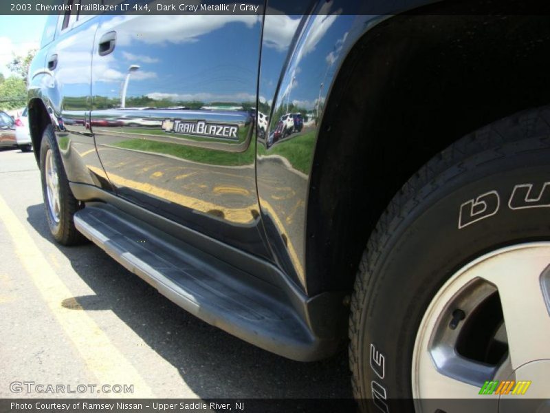 Dark Gray Metallic / Gray 2003 Chevrolet TrailBlazer LT 4x4