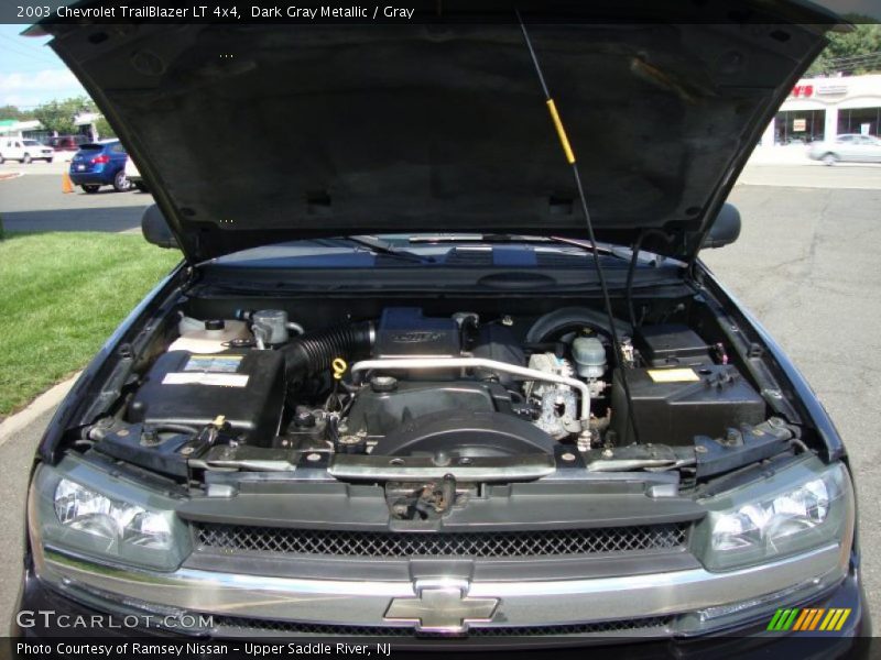 Dark Gray Metallic / Gray 2003 Chevrolet TrailBlazer LT 4x4