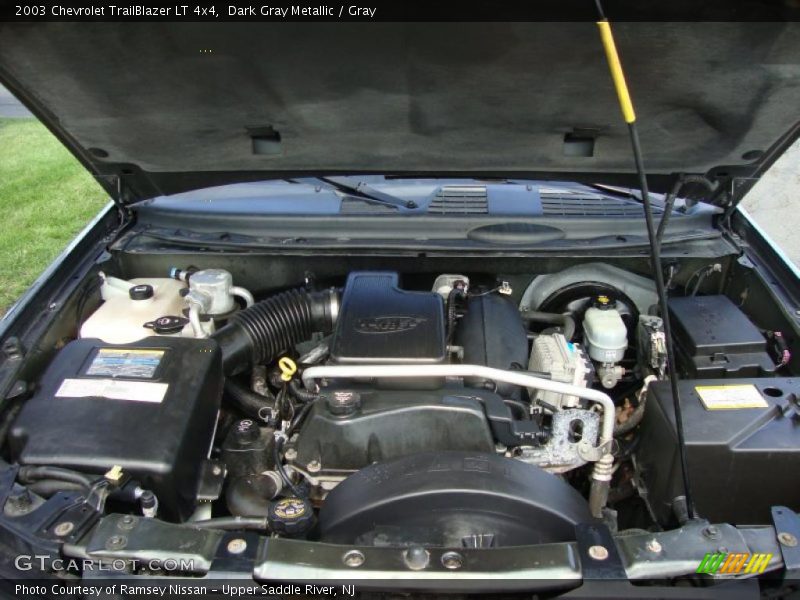 Dark Gray Metallic / Gray 2003 Chevrolet TrailBlazer LT 4x4