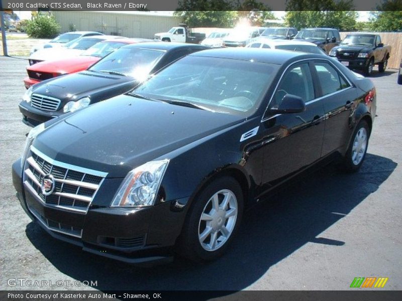 Black Raven / Ebony 2008 Cadillac CTS Sedan