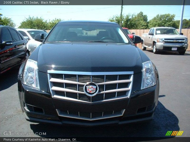 Black Raven / Ebony 2008 Cadillac CTS Sedan