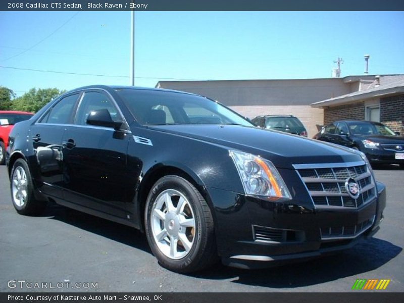Black Raven / Ebony 2008 Cadillac CTS Sedan