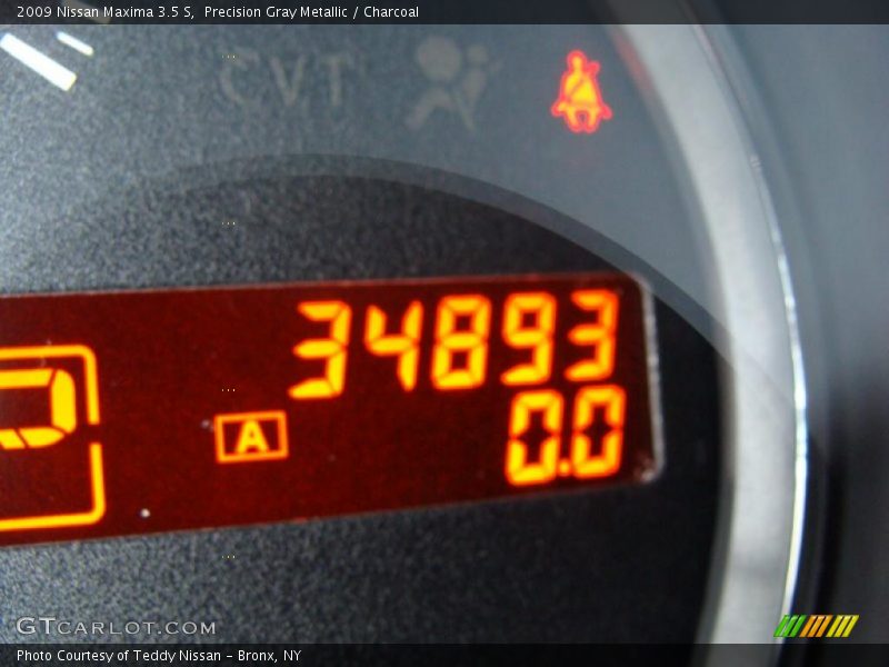 Precision Gray Metallic / Charcoal 2009 Nissan Maxima 3.5 S