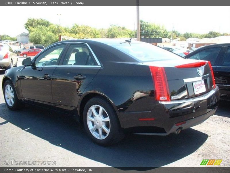 Black Raven / Ebony 2008 Cadillac CTS Sedan